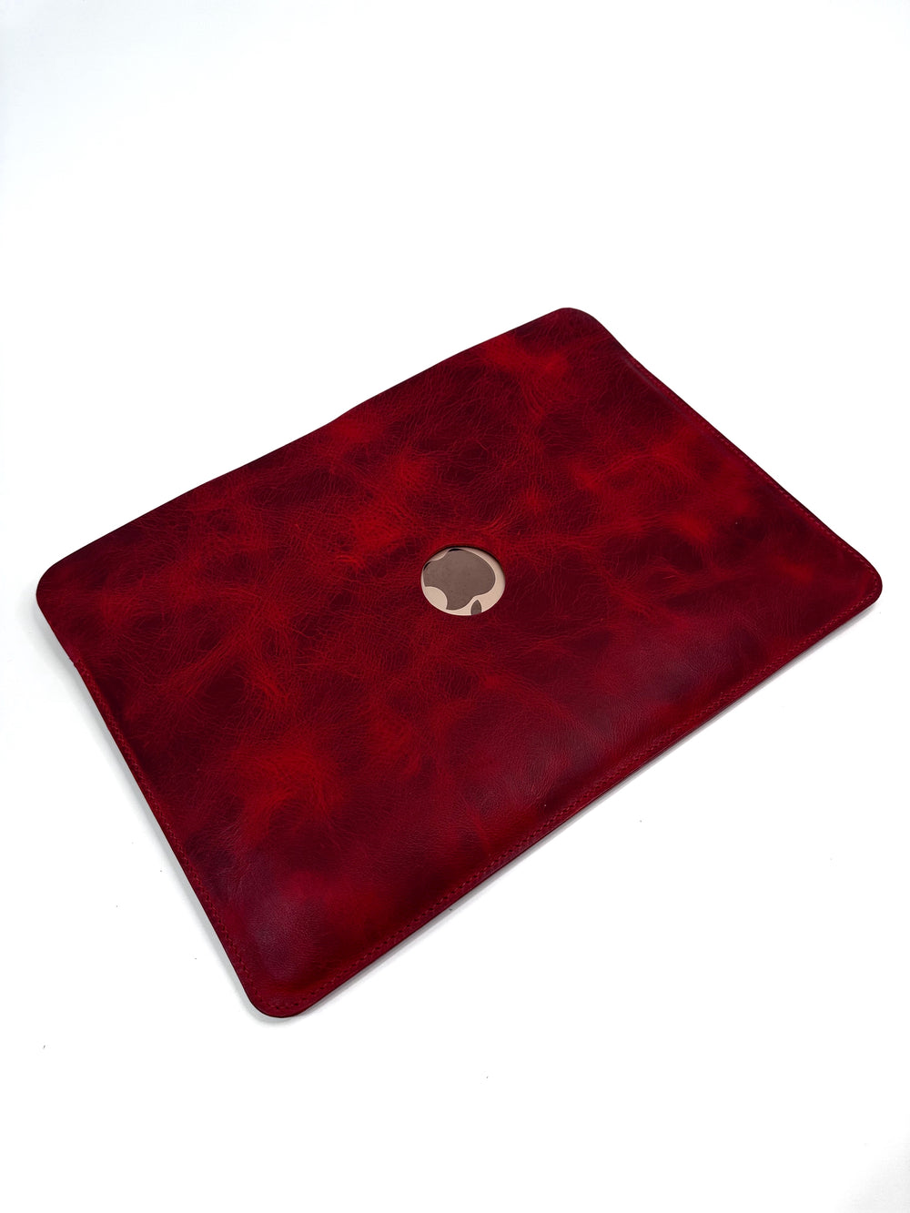 MacBook Case "wax pull up Red"